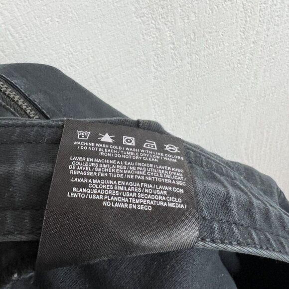 Saks Fifth Avenue X Anthony Davis Joggers L Mens Black Drawstring Cotton Blend - Picture 7 of 8